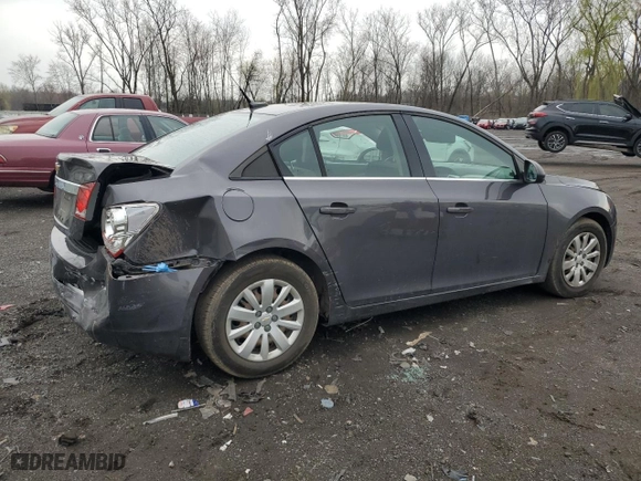 2011 Chevrolet Cruze LS with VIN 1G1PC5SH4B7144157, listed as a Copart auction lot 52539215 with 119,543 mi miles and Salvage Title. Bid and sale history available at carsss.com. Image 3.