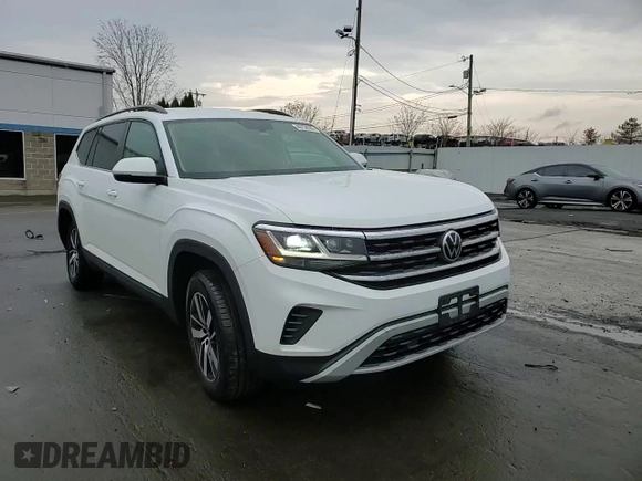 2021 Volkswagen Atlas SE z VIN 1V2LP2CA7MC514133, wystawiony jako Copart lot #46758195 z przebiegiem 48 184 mil mil oraz Szkoda całkowita • Salvage title. Historia ofert i sprzedaży dostępna na DreamBid. Obrazek 11.