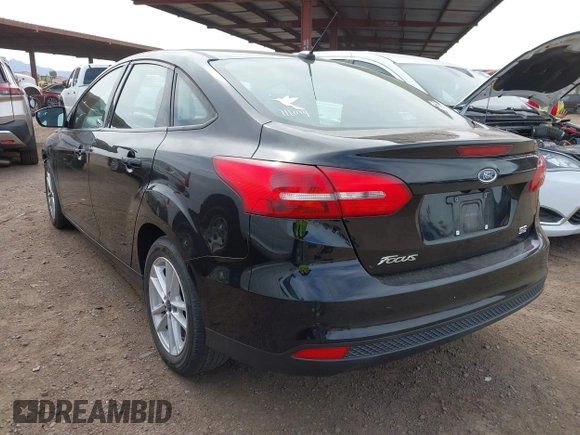 2018 Ford Focus SE with VIN 1FADP3F23JL203672, listed as a IAAI auction lot 41931723 with 110,784 mi miles. Bid and sale history available at carsss.com. Image 3.