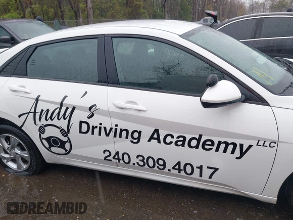 2023 Hyundai Elantra SE with VIN 5NPLL4AG4PH112028, listed as a IAAI auction lot 42010402 with 45,476 mi miles and . Bid and sale history available at DreamBid. Image 13.
