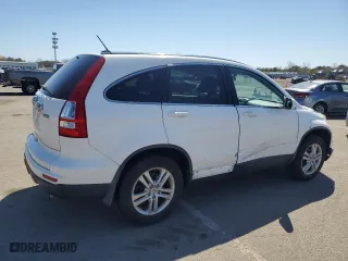 2010 Honda CR-V EX-L with VIN 5J6RE4H78AL075492, listed as a Copart auction lot 53428085 with 158,975 mi miles and Salvage Title. Bid and sale history available at carsss.com. Image 3.