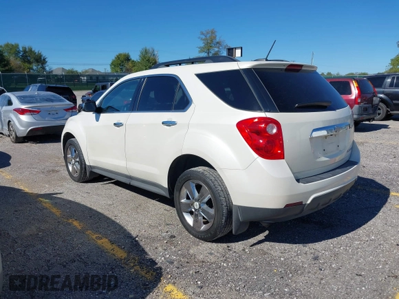 2015 Chevrolet Equinox LT with VIN 1GNALCEK3FZ141776, listed as a IAAI auction lot 40521901 with 108,743 mi miles. Bid and sale history available at carsss.com. Image 3.