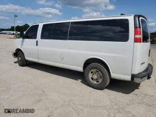 2017 Chevrolet Express Passenger LT with VIN 1GAZGPFGXH1104817, listed as a Copart auction lot 67142534 with 0 mi miles and Salvage Title. Bid and sale history available at carsss.com. Image 2.