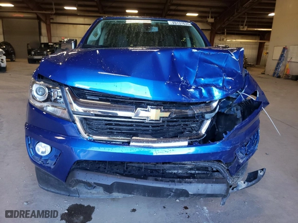 2019 Chevrolet Colorado 4WD LT with VIN 1GCGTCEN2K1125882, listed as a Copart auction lot 49137635 with 47,698 mi miles and Non Repairable. Bid and sale history available at carsss.com. Image 5.