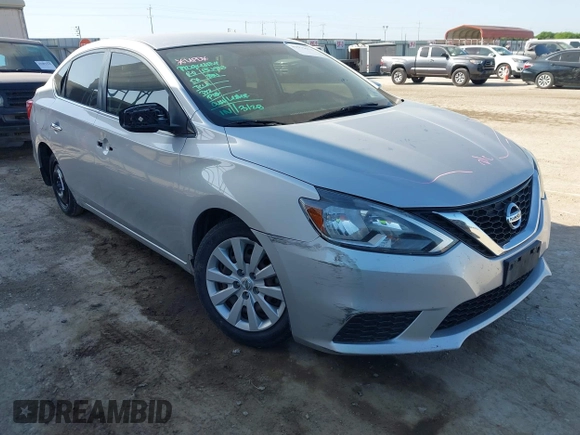 2016 Nissan Sentra SV with VIN 3N1AB7AP0GY293503, listed as a IAAI auction lot 41979678 with 157,662 mi miles and . Bid and sale history available at DreamBid. Image 1.