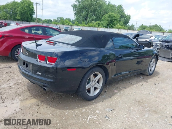 2011 Chevrolet Camaro 1LT with VIN 2G1FB3DD7B9183384, listed as a IAAI auction lot 42527994 with 238,375 mi miles and . Bid and sale history available at DreamBid. Image 4.