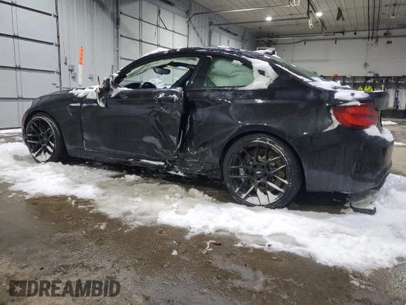 2020 BMW M2 Competition with VIN WBS2U7C05L7G24367, listed as a Copart auction lot 43537665 with 20,381 mi miles and Salvage Title. Bid and sale history available at carsss.com. Image 2.