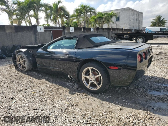 2001 Chevrolet Corvette with VIN 1G1YY32G915106953, listed as a Copart auction lot 41916645 with 55,420 mi miles and Salvage Title. Bid and sale history available at carsss.com. Image 2.