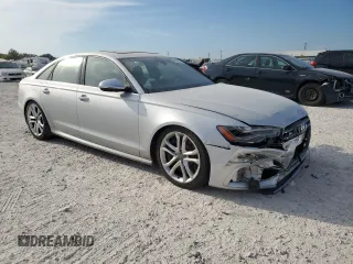 2014 Audi S6 Prestige with VIN WAUF2AFC7EN002296, listed as a Copart auction lot 78254774 with 0 mi miles and Salvage Title. Bid and sale history available at carsss.com. Image 4.