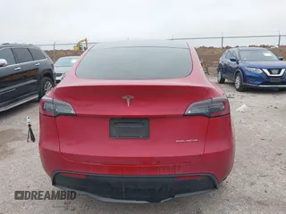 2023 Tesla Model Y Long Range with VIN 7SAYGDEE6PA027497, listed as a IAAI auction lot 41491072 with 24,962 mi miles and . Bid and sale history available at DreamBid. Image 16.