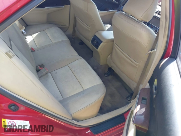 2014 Toyota Camry SE with VIN 4T1BK1FK8EU547143, listed as a IAAI auction lot 41876192 with 209,535 mi miles. Bid and sale history available at carsss.com. Image 8.