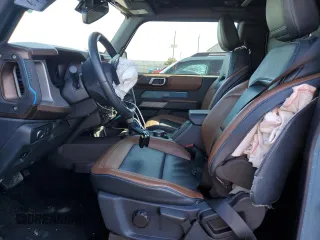 2021 Ford Bronco with VIN 1FMDE5CPXMLA63292, listed as a Copart auction lot 45659265 with 13,958 mi miles and Salvage title. Bid and sale history available at DreamBid. Image 7.