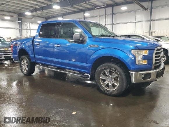 2015 Ford F-150 XLT with VIN 1FTEW1EF8FFA39867, listed as a Copart auction lot 57113965 with 86,807 mi miles and Salvage title. Bid and sale history available at DreamBid. Image 4.