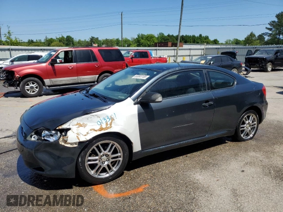 2006 Scion tC with VIN JTKDE167560086940, listed as a Copart auction lot 53303155 with 264,986 mi miles and Salvage Title. Bid and sale history available at carsss.com. Image 1.