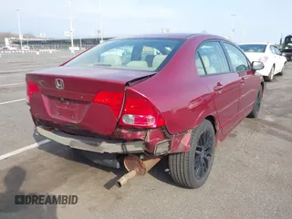 2007 Honda Civic Sdn LX with VIN 2HGFA16567H507833, listed as a IAAI auction lot 41914426 with 143,686 mi miles. Bid and sale history available at carsss.com. Image 4.