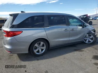 2020 Honda Odyssey EX with VIN 5FNRL6H5XLB009666, listed as a Copart auction lot 45526805 with 81,622 mi miles and Salvage Title. Bid and sale history available at DreamBid. Image 3.