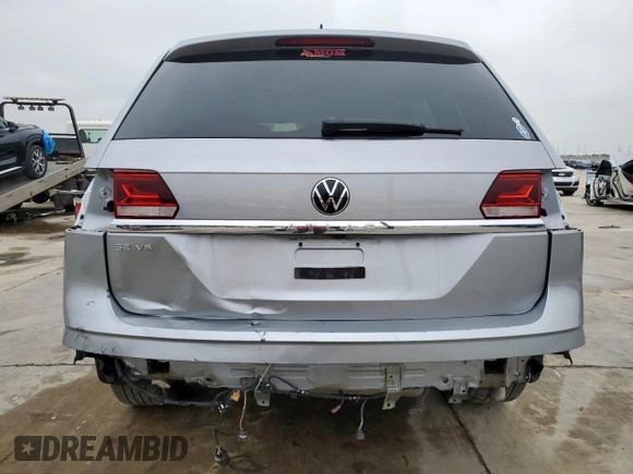 2021 Volkswagen Atlas SE with VIN 1V2JR2CA0MC506019, listed as a Copart auction lot 54863625 with 134,139 mi miles and Salvage title. Bid and sale history available at DreamBid. Image 6.