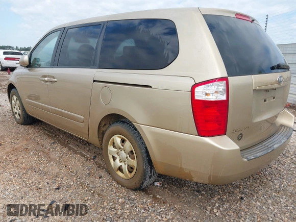 2006 Kia Sedona LX with VIN KNDMB233366045016, listed as a IAAI auction lot 42112039 with 122,246 mi miles and . Bid and sale history available at DreamBid. Image 3.