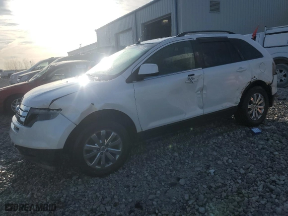 2010 Ford Edge SEL with VIN 2FMDK4JC3ABA29614, listed as a Copart auction lot 49961235 with 189,816 mi miles and Clean Title. Bid and sale history available at carsss.com. Image 1.