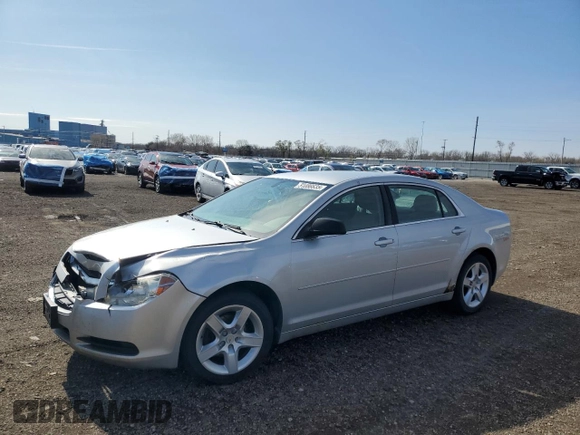 2012 Chevrolet Malibu 1LS with VIN 1G1ZB5E00CF271531, listed as a Copart auction lot 51086635 with 249,406 mi miles and Salvage Title. Bid and sale history available at DreamBid. Image 1.