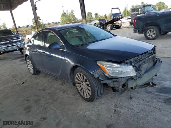 2011 Buick Regal CXL Turbo TO2 with VIN W04GW5EV1B1076090, listed as a Copart auction lot 74891904 with 178,910 mi miles and Salvage Title. Bid and sale history available at carsss.com. Image 4.