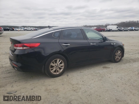 2016 Kia Optima LX with VIN 5XXGT4L34GG102350, listed as a Copart auction lot 44773335 with 134,464 mi miles and Salvage Title. Bid and sale history available at carsss.com. Image 3.