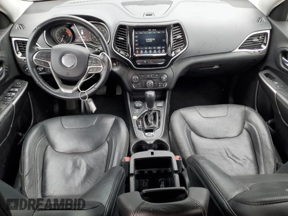 2020 Jeep Cherokee Limited with VIN 1C4PJMDN4LD537282, listed as a Copart auction lot 57639635 with 55,237 mi miles and Clean title. Bid and sale history available at DreamBid. Image 8.