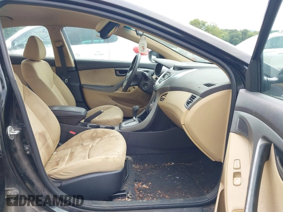 2012 Hyundai Elantra Limited with VIN KMHDH4AE6CU301408, listed as a IAAI auction lot 42691408 with 113,184 mi miles and . Bid and sale history available at DreamBid. Image 5.