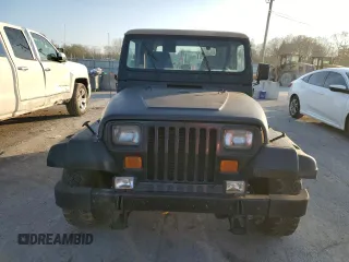 1995 Jeep Wrangler Sahara with VIN 1J4FY49S4SP268925, listed as a Copart auction lot 83487654 with 158,364 mi miles and Clean Title. Bid and sale history available at carsss.com. Image 5.