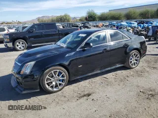 2010 Cadillac CTS-V z VIN 1G6DV5EP9A0102195, wystawiony jako Copart lot #76937414 z przebiegiem 50 897 mil mil oraz Szkoda całkowita • Salvage title. Historia ofert i sprzedaży dostępna na DreamBid. Obrazek 1.