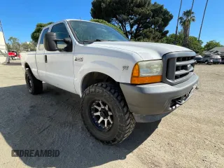 2001 Ford F-250 XL with VIN 3FTNX21L81MA87019, listed as a Copart auction lot 64358625 with 177,555 mi miles and Clean title. Bid and sale history available at DreamBid. Image 1.
