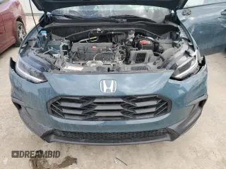 2024 Honda HR-V Sport with VIN 3CZRZ2H53RM756936, listed as a Copart auction lot 49142525 with 14,096 mi miles and Salvage Title. Bid and sale history available at carsss.com. Image 13.