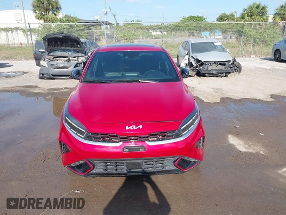 2023 Kia Forte GT with VIN 3KPF44ACXPE618328, listed as a IAAI auction lot 42137484 with 48,691 mi miles and . Bid and sale history available at carsss.com. Image 12.