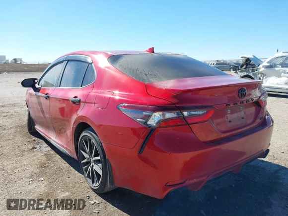 2023 Toyota Camry SE with VIN 4T1T11AK7PU133224, listed as a IAAI auction lot 41410565 with 42,559 mi miles. Bid and sale history available at carsss.com. Image 3.
