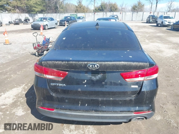 2016 Kia Optima LX Turbo with VIN 5XXGT4L18GG029739, listed as a IAAI auction lot 41496052 with 122,181 mi miles. Bid and sale history available at carsss.com. Image 16.