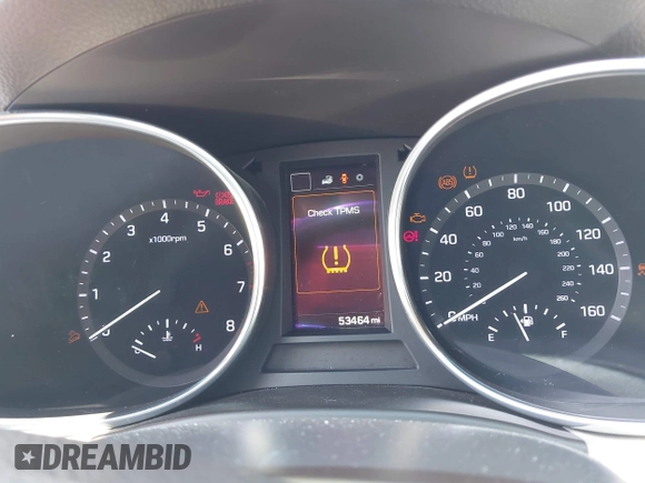2018 Hyundai Santa Fe 2.4L with VIN 5NMZU3LB4JH054123, listed as a IAAI auction lot 42471320 with 53,464 mi miles and . Bid and sale history available at DreamBid. Image 7.