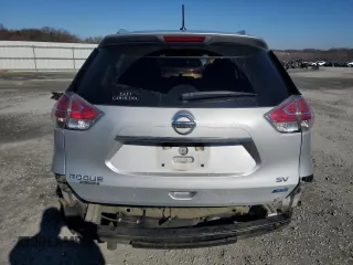 2014 Nissan Rogue SV with VIN 5N1AT2MT4EC869360, listed as a Copart auction lot 87383824 with 145,943 mi miles and Salvage Title. Bid and sale history available at carsss.com. Image 6.