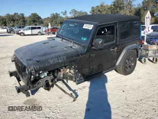 2020 Jeep Wrangler Willys z VIN 1C4GJXAN7LW236676, wystawiony jako Copart lot #78419224 z przebiegiem 52 048 mil mil oraz Szkoda całkowita • Salvage title. Historia ofert i sprzedaży dostępna na DreamBid. Obrazek 1.