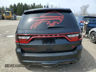 2019 Dodge Durango R/T with VIN 1C4SDJCT8KC745282, listed as a Copart auction lot 52192155 with 92,084 mi miles and Salvage Title. Bid and sale history available at carsss.com. Image 6.