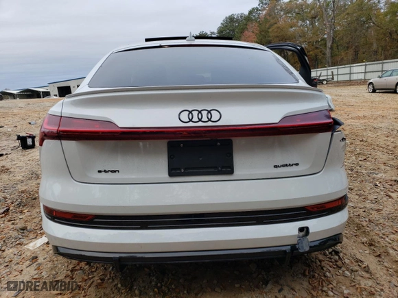 2023 Audi e-tron Sportback S line Premium Plus with VIN WA12AAGE4PB016675, listed as a Copart auction lot 80881653 with 11,310 mi miles. Bid and sale history available at carsss.com. Image 6.