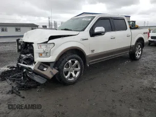 2016 Ford F-150 XLT with VIN 1FTEW1EG2GFD61544, listed as a Copart auction lot 51024855 with 139,585 mi miles and Salvage Title. Bid and sale history available at carsss.com. Image 1.