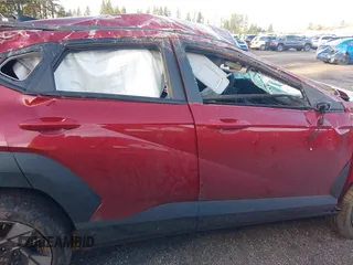 2025 Hyundai Kona SEL Convenience with VIN KM8HCCABXSU260201, listed as a IAAI auction lot 41733277 with Not Provided miles and . Bid and sale history available at carsss.com. Image 13.