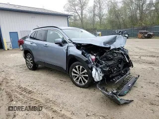 2023 Toyota Corolla Cross XLE with VIN 7MUEAABG4PV062131, listed as a Copart auction lot 56090105 with 43,409 mi miles and Salvage title. Bid and sale history available at DreamBid. Image 15.