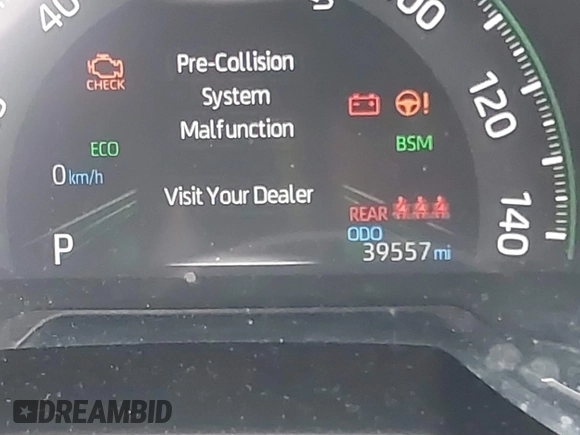 2020 Toyota RAV4 Hybrid Limited with VIN 4T3DWRFV9LU008881, listed as a IAAI auction lot 41672085 with 39,557 mi miles. Bid and sale history available at carsss.com. Image 16.