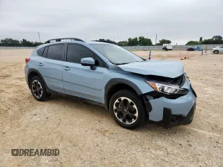 2021 Subaru Crosstrek Premium with VIN JF2GTAEC9MH657824, listed as a Copart auction lot 60676105 with 55,958 mi miles and Salvage title. Bid and sale history available at DreamBid. Image 4.