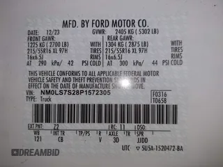 2023 Ford Transit Connect XL с VIN NM0LS7S28P1572305, выставлен на аукционе IAAI как лот 41030709 с пробегом 26 048 миль миль и . История ставок и продаж доступна на DreamBid. Изображение 9.