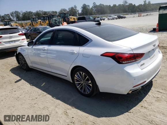 2015 Hyundai Genesis 3.8L with VIN KMHGN4JE4FU100357, listed as a Copart auction lot 68317214 with 89,137 mi miles and Salvage Title. Bid and sale history available at carsss.com. Image 2.