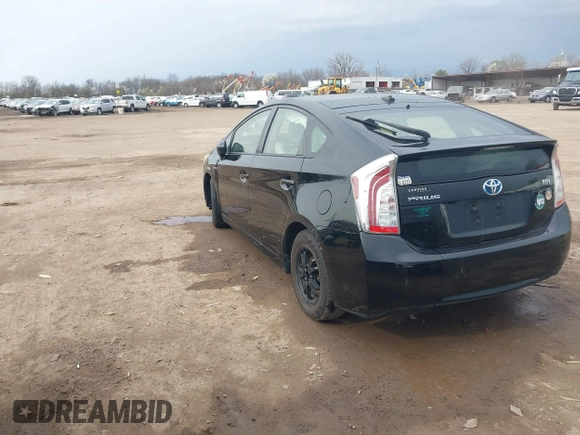 2013 Toyota Prius One with VIN JTDKN3DU6D5609983, listed as a IAAI auction lot 41929769 with 147,987 mi miles. Bid and sale history available at carsss.com. Image 3.