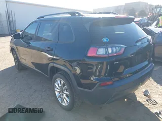 2019 Jeep Cherokee Latitude Plus with VIN 1C4PJLLBXKD339287, listed as a IAAI auction lot 41216180 with 123,265 mi miles. Bid and sale history available at carsss.com. Image 3.