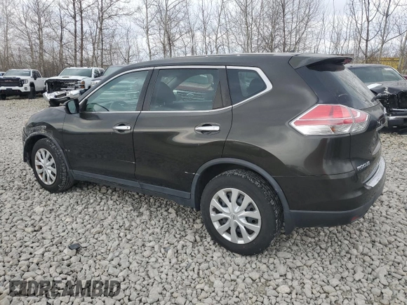 2015 Nissan Rogue SV with VIN KNMAT2MV6FP506851, listed as a Copart auction lot 52413405 with 114,631 mi miles and Clean Title. Bid and sale history available at carsss.com. Image 2.